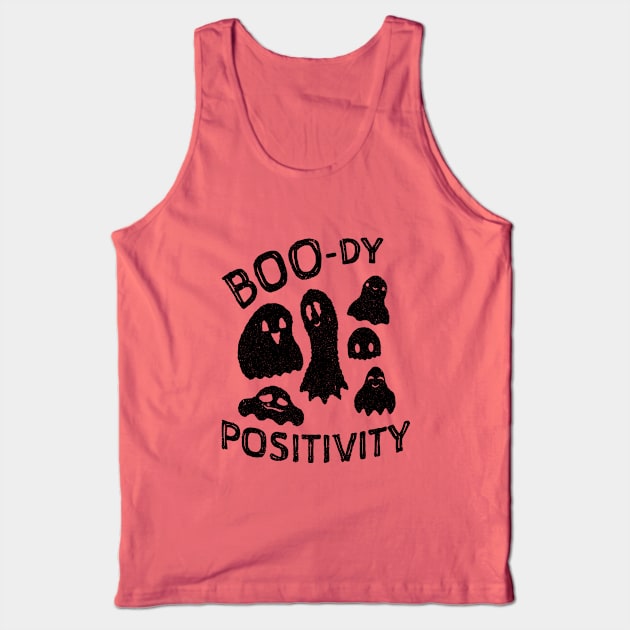 Boo-dy Positivity Tank Top by Hello Emu Design